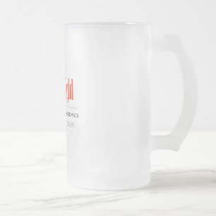 Smaulgld Frosted Beer Mug