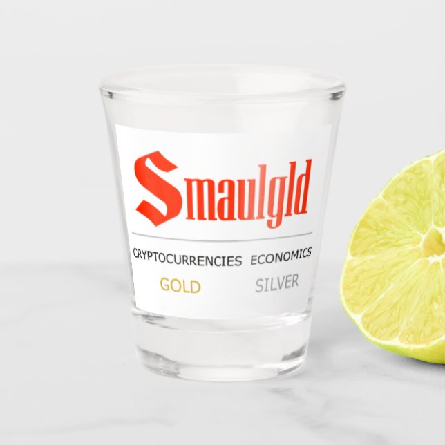 Smaulgld Shot Glass (Front)