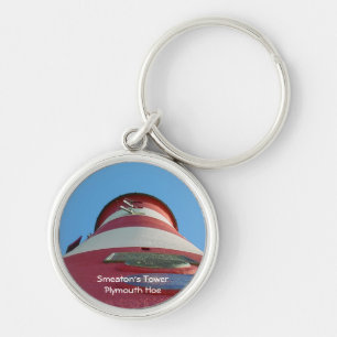 Smeaton's Tower Lighthouse, Plymouth Hoe Key Ring