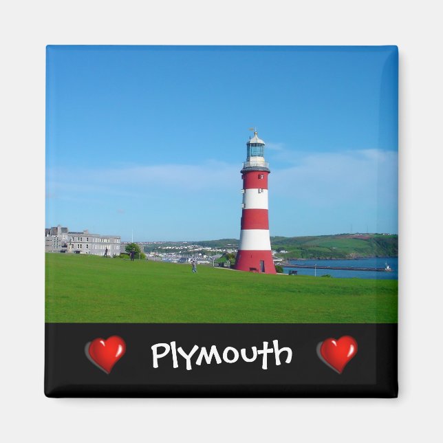 Smeaton's Tower, Plymouth Hoe Magnet (Front)