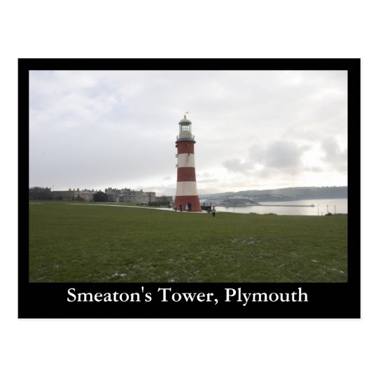 Smeaton's Tower, Plymouth Postcard
