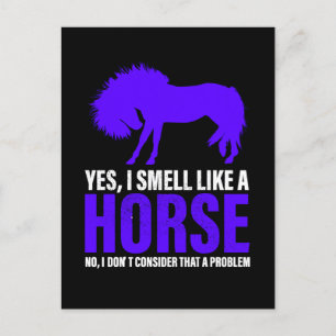 Smell Like A Horse in Royal Postcard