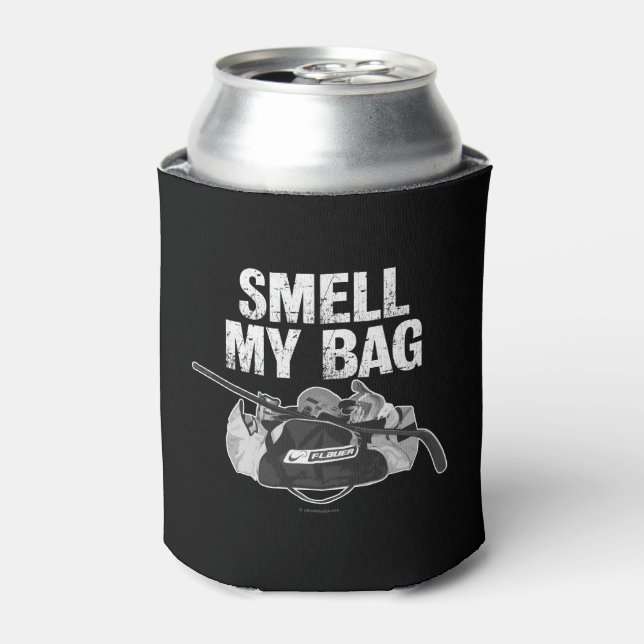 Smell My Bag (Hockey Stench) Can Cooler (Can Front)