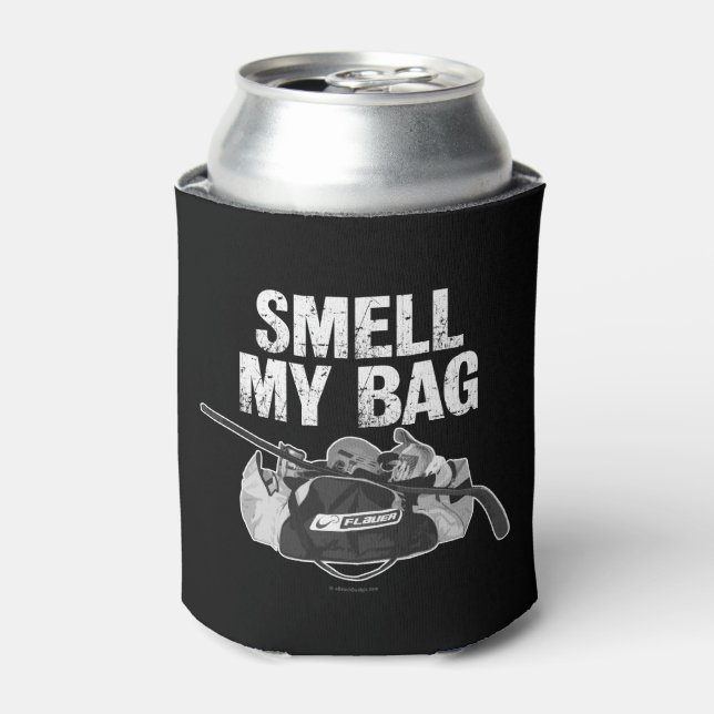 Smell My Bag (Hockey Stench) Can Cooler (Can Front)