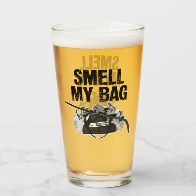Smell My Bag (hockey stench) Glass (Front Filled)