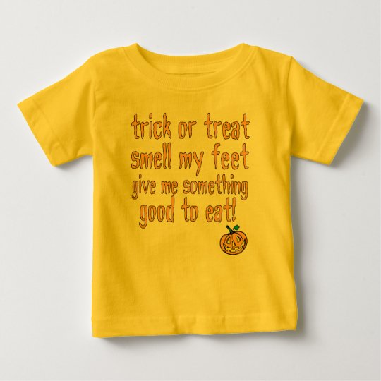 Smell My Feet - bebe yellow Baby T-Shirt
