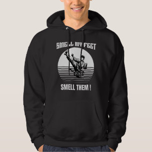 Smell My Feet Smell Them Funny Taekwondo Graphic Hoodie