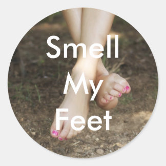 Smell My Feet Stickers