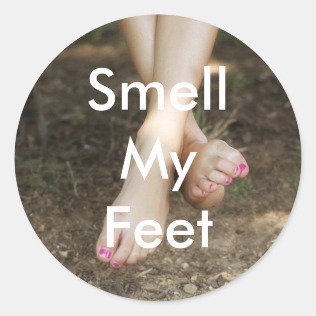 Smell My Feet Stickers (Front)