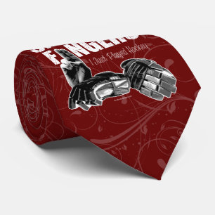 Smell My Fingers (hockey) Neck Tie