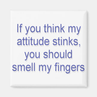 Smell my fingers magnet