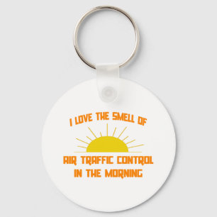 Smell of Air Traffic Control in the Morning Key Ring