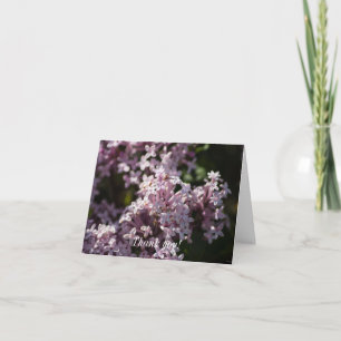 Smell That Lilac Thank You Card
