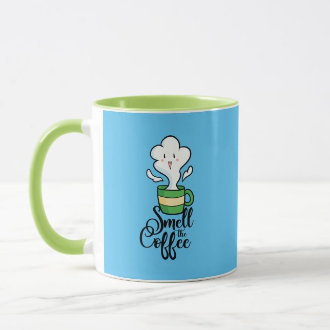 Smell The Coffee Mug (Left)