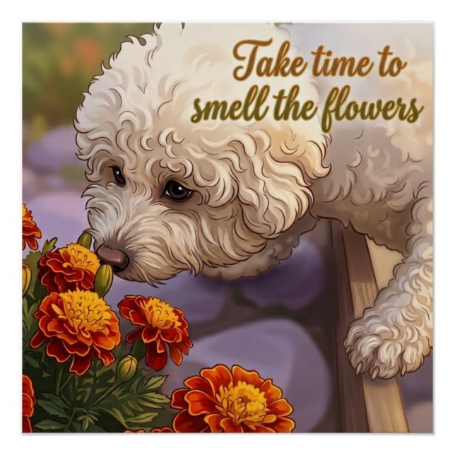 Smell the Flowers Poster (Front)