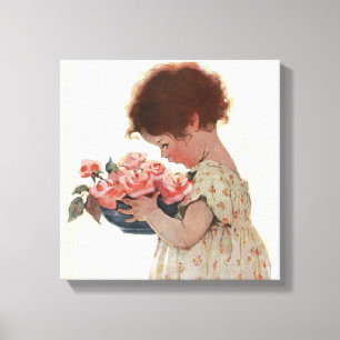Smell The Roses Canvas Print