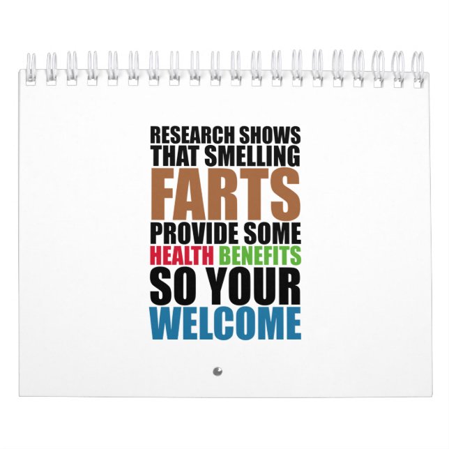 Smelling Farts Calendar (Cover)