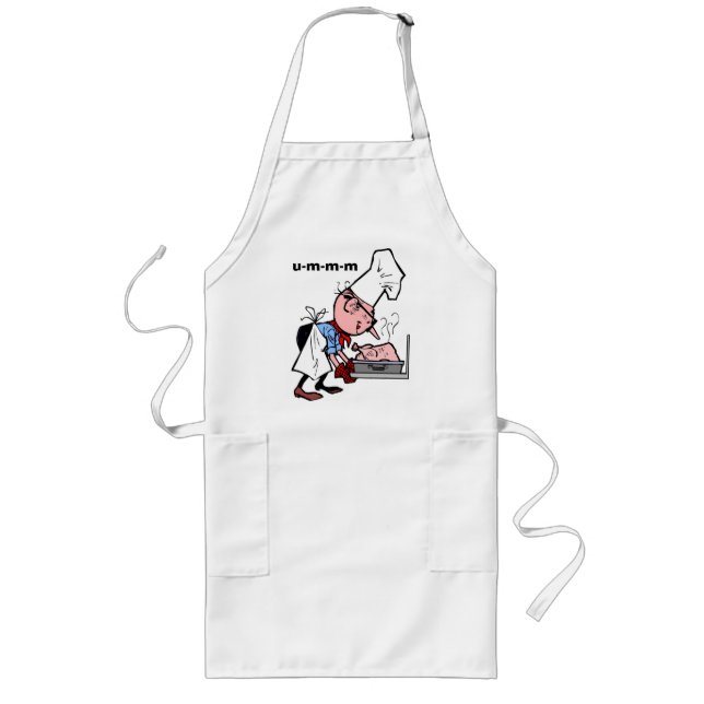 smells-good, u-m-m-m, fun apron (Front)