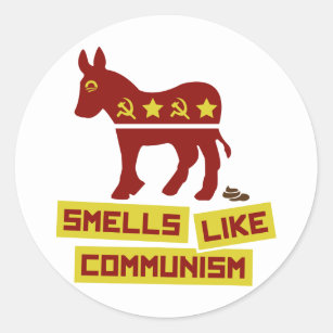 Smells Like Communism Classic Round Sticker