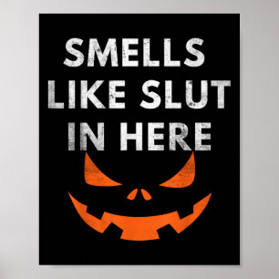 Smells Like In Here, Offensive Humor, Funny Hallow Poster