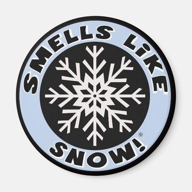 Smells Like Snow! Magnet (Front)