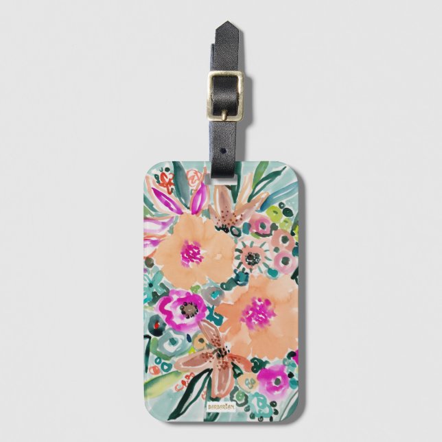 SMELLS LIKE WONDER VIBES  LUGGAGE TAG (Front Vertical)