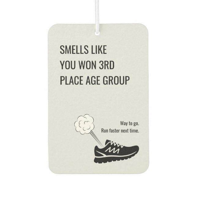 Smells like you won car air freshener (Front)