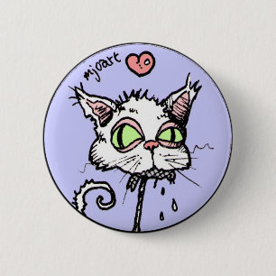 Smelly Cat 6 Cm Round Badge