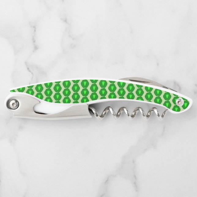 Smelly Christmas Brussels Sprout Corkscrew (Front)