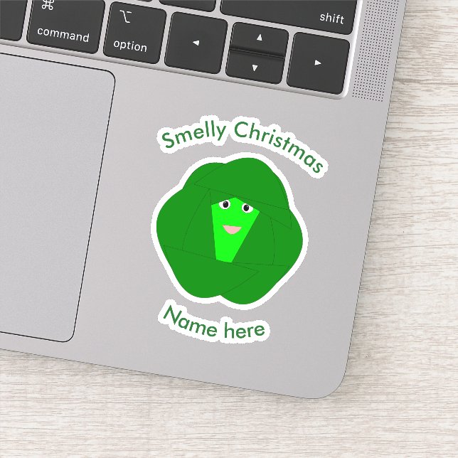 Smelly Christmas Brussels Sprout Custom (Detail)