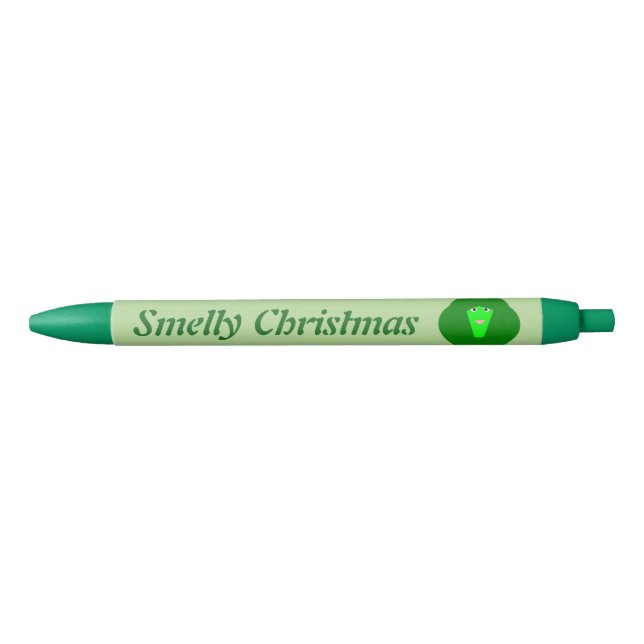 Smelly Christmas Brussels Sprout Custom Pen (Front)