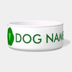 Smelly Christmas Brussels Sprout Dog Bowl