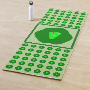 Smelly Christmas Brussels Sprout Yoga Mat