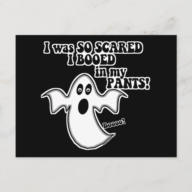 Smelly Ghost Postcard (Front)