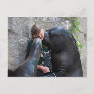 Smelly Wet Kisses Postcard