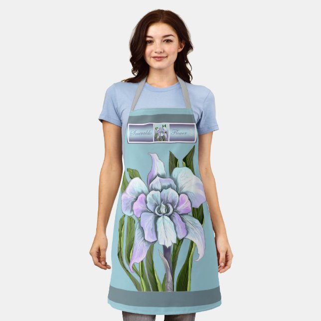 Smeraldo flower apron (Worn)