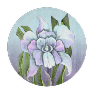 Smeraldo flower cutting board