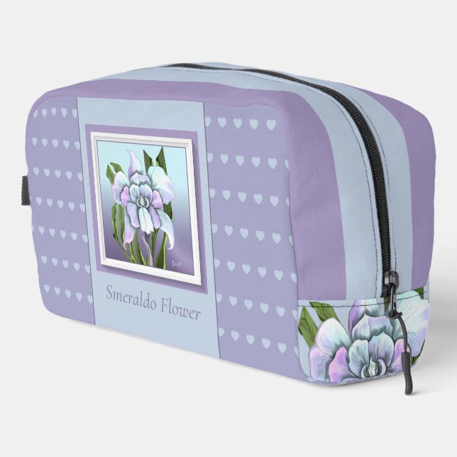 Smeraldo flower dopp kit (Right Corner)