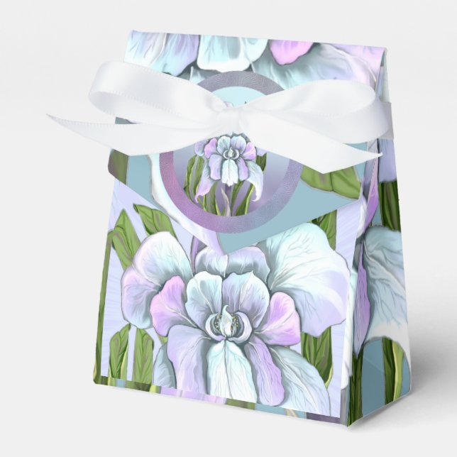 Smeraldo Flower Favour Box (Front Side)