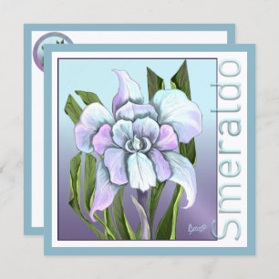 Smeraldo Flower Flat Card