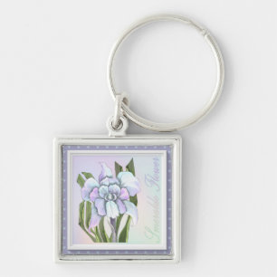 Smeraldo flower keyrings