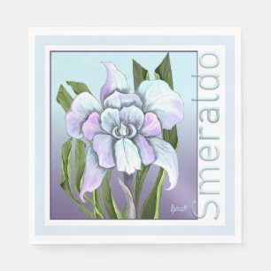 Smeraldo Flower Napkin