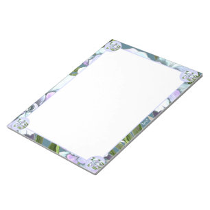 Smeraldo flower notepad