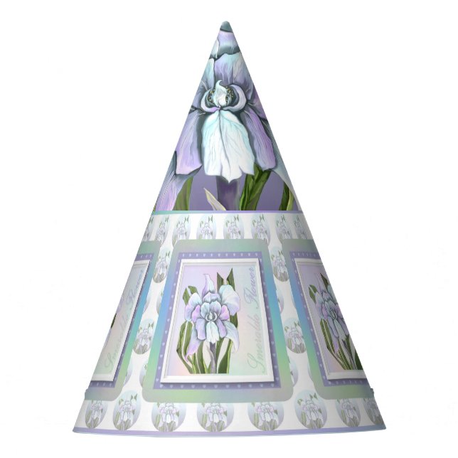 Smeraldo Flower Party Hat (Front)