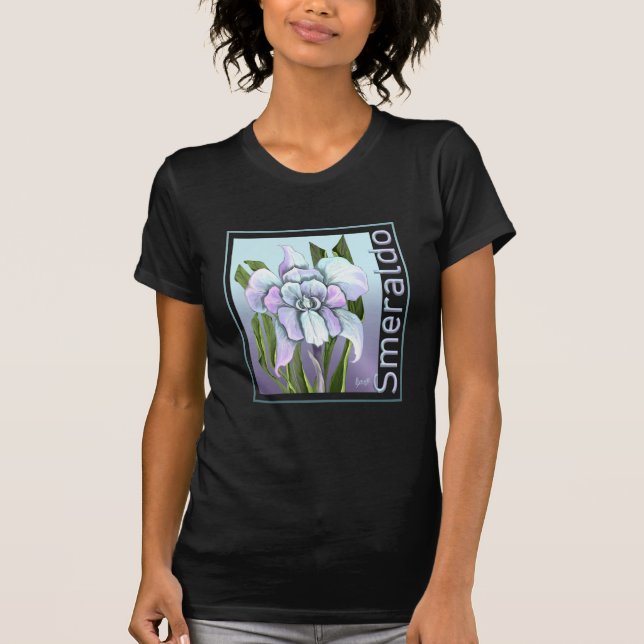 Smeraldo Flower T-Shirt (Front)