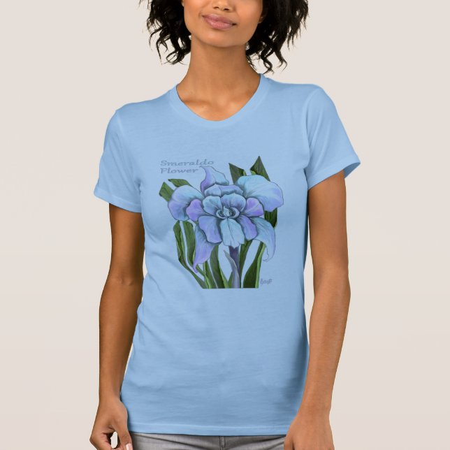 Smeraldo Flower T-Shirt (Front)