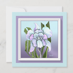 Smeraldo Flower Thank You Card
