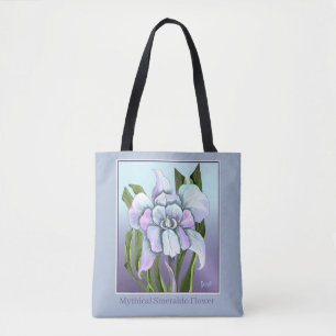 Smeraldo flower Tote Bag