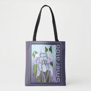 Smeraldo flower Tote Bag