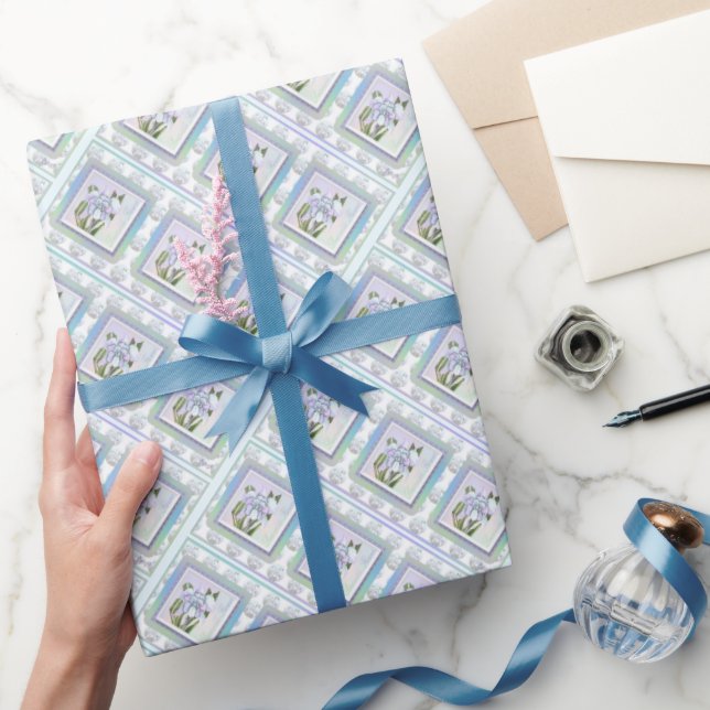 Smeraldo flower wrapping paper (Gifting)